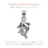 ハワイアンジュエリー ネックレス シルバー ネックレス ドルフィン イルカ ネックレス ジルコニア シンプル シルバー925 ギフトラッピング可能 チェーン 長さ選べる メンズ レディース 誕生日 プレゼント ハロウィン 【品番：CG-PSP-006】
