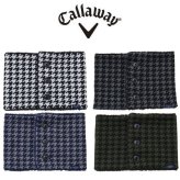 キャロウェイ ゴルフ メンズ 千鳥柄ネックウォーマー (MENS) 2025年発売 Callaway Golf C25298101 お誕生日祝い お祝い 記念品 お父さん 父の日 彼氏 男性 30代 40代 50代 60代 還暦祝い 敬老の日 人気プレゼント プレゼント