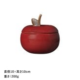 ferm LIVING ファームリビング 林檎の形の小物入れ Apple Ceramic Container  北欧 小物入れ オブジェ おしゃれ 可愛い 北欧雑貨 インテリア雑貨 キッズ　子供 林檎 リンゴ 人気 正規販売店