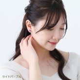 セカンドピアス チタン 純チタン 片耳 医療用 耳たぶ パヴェ クリスタルボール 6mm ピアス スタッド キャッチ 小さめ【全品1個ずつバラ売り】 プレゼント