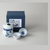 招き猫 酒器揃 磁器 美濃焼 やきものの里から、暮らしを贈ります。　ギフト 食器 セット テーブルウェア