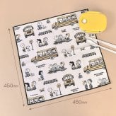 ランチクロス スヌーピー SNOOPY 45×45cm お弁当包み ランチョンマット ナフキン ランチマット 大人 子供 女子 男子 お弁当 キャラクター 正方形 かわいい おしゃれ ポリエステル シワになりにくい 小学生 中学生 高校生 弁当包み 遠足 学校 給食 新学期 入学準備 通勤 通学