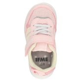 イフミー IFME キッズ スニーカー IFME LIGHT 軽量 ゴアベルト 3E 幅広 リフレクター ベルクロ 面ファスナー ゴム紐 通園 通学 子供靴 男の子 女の子 20-6311（15.0 - 18.0cm）
