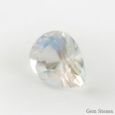 希少 ペアシェイプカット ラブラドライト 2.117ct ルース 宝石 裸石 オレンジ ブルー グリーン ムーンストーン ジュエリー オリジナル コレクション 記念 お守り 誕生日 プレゼント