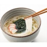 お米でできた麺で食べる米めん うどん味 50食 長期保存食 麺 スタンドパウチ かつお昆布スープ【北海道・沖縄県・離島 配送不可】