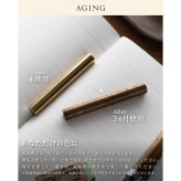 【送料無料】 シャー芯ケース CRESIA 真鍮製  名入れ 替え芯 替芯 芯ケース おしゃれ 文房具 高級 高見え ブラス シャーペン シャープペンシル ギフト 芯入れ 学生 試験 入学 Tps-211 ［タバラット］