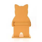 ロールペーパーホルダー 通販 ロールペーパーキーパー ペーパーホルダー かわいい おしゃれ キャラクター 動物 アニマル 豆しば ねこ クロ 犬 いぬ イヌ 猫 ネコ 豆柴 マメシバ 明邦 MEIHO ME35 ME55 キッチン整理用品