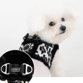 PUPPIA パピア ハーネス 秋冬 フリース ワイルドハーネス プレゼント ギフト 誕生日 S M L XL 小型犬 中型犬 チワワ トイプードル 柴犬 散歩 暖かい 防寒 ベスト型 着せやすい