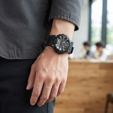 箱なし カシオ 腕時計 メンズ CASIO ブラック アナデジ 海外モデル 逆輸入 10年電池 100m防水 ワールドタイム ストップウォッチ アラーム LEDライト スポーツ アウトドア 誕生日 父の日 プレゼント ギフト 成人 卒業 入学