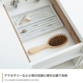 ドレッサーテーブル ローテーブル 幅85cm センターテーブル 鏡付き 収納付き コスメ収納 メイク台 1台2役 一人暮らし ワンルーム リビング コンパクト 木製 おしゃれ 誕生日 新生活