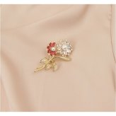 ブローチ セレモニー 通販 パールブローチ 胸飾り アクセサリー 花 フラワー デザイン レディース 大人 フォーマル 入学式 入園式 卒業式 卒園式 結婚式 お祝い 華やか 高級感 きれいめ 上品 エレガント キラキラ おしゃれ かわいい ジュエリー