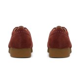 クラークス ワラビー エヴォ レディース モカシン スエード カジュアルシューズ 靴 Clarks 26329301 WallabeeEVOSh 紐靴 軽量ソール マルーン