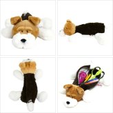  NICI ニキ フィギュアポーチ フォックステリア ペンケース 犬 筆箱 ワイヤーフォックステリア 定形外 送料無料 ワイアーフォックステリア イヌ 犬 ぬいぐるみ アニマル 動物 小物入れ ステーショナリー 洗濯可
