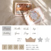 amanoppo あまのっぽ coccole story コッコレストーリー | ココリー エドインター 積み木 つみき ブロック 月齢フォト マタニティフォト アニバーサリー 誕生日 記念 写真 知育 玩具 おもちゃ トイ 木製玩具 木製 カレンダー くすみカラー 手形 足形 出産祝い