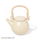studio m’ スタジオエム なつめ 土瓶＆湯呑《2個》 同色セット[急須 湯呑 セット ペア おしゃれ 土瓶急須 湯呑セット 茶器セット 食器セット かわいい 湯のみ茶碗 ペアセット 2人用 食洗機対応 夫婦 お揃い お祝い 結婚祝い]