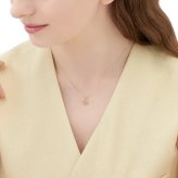 【無料ラッピング】  ヨンドシー 4℃ EAU DOUCE４℃ K18イエローゴールド ネックレス ダイヤモンド ブランド 正規品 新品 ギフト プレゼント 人気 おすすめ 誕生日 記念日 クリスマス 送料無料