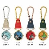 カラビナウォッチ レディース ムーミン MOM014 定形外 送料無料 MOOMIN ムーミン谷 リトルミイ スナフキン 時計 キーチェーン ナースウォッチ かわいい キッズ 腕時計 通学 通勤 ギフト