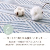 座布団 インド綿 ベンチクッション テラ クラック アルト 43×120cm 綿100% ロングクッション シートクッション 座布団 ウレタン ふっくら ナチュラルな雰囲気で使いやすい おしゃれな馬蹄クッション 座ぶとん ざぶとん フロアクッション 寝具