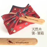Fave セキセイインコ 木の箸・箸箱 21cm 19cm 天然木 ヘムロック 箸 箸箱 お弁当 オリジナル 鳥 インコ オウム 動物 アニマル 入学祝 入社祝 クリスマス