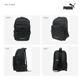 PUMA トレジャー ラウンドデイパック 20L リュック 大容量 リュックサック かばん カバン 鞄 普段使い レディース メンズ ギフト プレゼント ブラック j20527