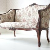 ソファ 座椅子 姫系 家具 二人用 かわいい ロココ 猫脚 アンティーク風 エステサロン シェル 型 ゴージャス アンティーク調 ゴシック ー 2人掛け シャビーシック エレガント フレンチ ヨーロピアン 猫足 貝殻 マーメイド