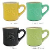 【名入れ】ロンハーマン マグカップ Ron Herman RHC エンボスロゴ マグ 9色から1点 食器 コップ カップ スープマグ ブランド おしゃれ かわいい かっこいい ギフト 誕生日プレゼント 結婚祝い 内祝い 西海岸 インテリア