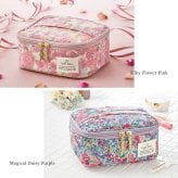 【全注文ラッピング仕様】バニティポーチ 花柄 化粧ポーチ 小物入れ 大容量 花柄 かわいい おしゃれ レディース 女性 LC シャレールヤハタ Cyalel Yahata