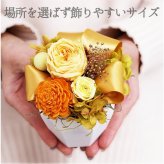 プレゼント ギフト 花 プリザーブドフラワー ハロウィン 七五三 いい夫婦の日 誕生日 ギフト プレゼント ココットファボリ クリアケース付き お祝 内祝い お礼 還暦 古希 喜寿 傘寿 米寿 卒寿 白寿