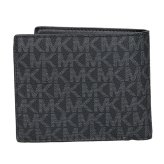 マイケルコース 二つ折り財布 二折財布 コンパクト メンズ アウトレットブランド MICHAEL KORS クーパー 36U9LCRF3B-BK BLACK