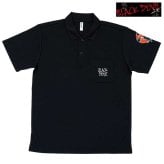ブラックデビル ポロシャツ 半袖 服 Mサイズ BLACK DEVIL ロゴ メンズ レディース 男女兼用 ユニセックス おしゃれ 悪魔 キャラクター バックプリント タバコ ブランド たばこ 銘柄 黒 かっこいい ギフト プレゼント