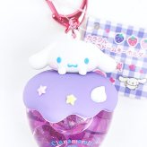 サンリオ シナモロール カラフルいちごドームキーホルダー ピンク シナモン Sanrio