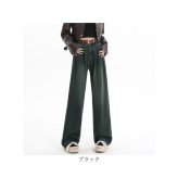 ワイドデニムパンツ レディース 通販 レディースジーンズ ハイウエストデニム ジーパン ワイドパンツ 美脚シルエット ゆったり ダボ感 ビッグシルエット カジュアル タックイン 体型カバー レトロ風 ベルトループ付 ルーズフィット レディースファッション