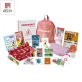 女性防災18点セット 女性用非常袋 必需品セット 防災セット【北海道・沖縄県・離島 配送不可】