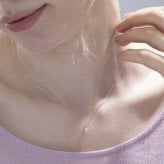 【無料ラッピング】  カナルヨンドシー Canal 4℃ ネックレス K10 ホワイトゴールド ネックレス キュービックジルコニア レディース ブランド 正規品 新品 ギフト プレゼント 人気 おすすめ 誕生日 記念日 クリスマス 送料無料