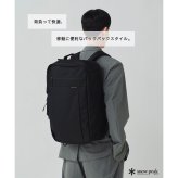 snowpeak Everyday Use 3Way Business Bag リュック 大容量 普段使い ビジネス 通勤 使いやすい レディース メンズ ギフト プレゼント ブラック ac25su401