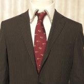 【富士桜工房】楽器・ワイン・富士桜工房・日本製シルクジャカードの和風ネクタイ