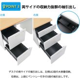 デスク チェア 法人宛限定 事務用両袖机 W1400 オフィス 事務机 両袖机 D700 H700 両袖 スチール 事務 オフィス机 OA 事務用 オフィス用 事務所用 机 ニューグレー 横幅140cm 奥行70cm 高さ70cm KD-147W