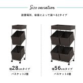 ラック ランドリー 3段 幅28cm カゴ 洗濯かご 4個つき 洗濯機 収納 おしゃれ スリム 縦型 洗濯機収納 ランドリー収納 ホワイト グレー 収納棚 洗濯物 洗面所 脱衣所 新生活