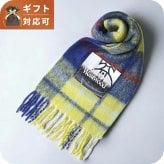 ヴィヴィアンウエストウッド VIVIENNE WESTWOOD CHUNKY SCARF マフラー 8103014F-W00ZJ-K410-NAVYBLUE ユニセックスネイビーブルー マフラー