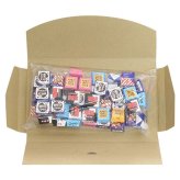 (全国送料無料)お菓子 詰め合わせ チロルチョコ バラエティ 50個セット ミルク・ビス・アーモンド・ホワイト＆クッキー アソート チョコレート 個包装 メール便 (4902780053152px50mz)【送料無料 詰め合わせ おやつ 小袋 個包装 お試し】