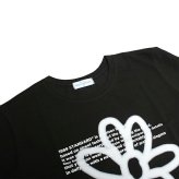 1989スタンダード 1989 STANDARD Tシャツ SWSSTD-0034-BLACK レディース ブラック BW FLOWER Slim fit Tシャツ Women's Slim Fit Short-Sleeved