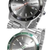 ポールスミス Paul Smith 腕時計 メンズ 43mm ステンレス クラシック ブランド 人気 ウォッチ ギフト プレゼント グリーン グレー ブラック シルバー