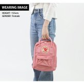 フェールラーベン リュック メンズ レディース ブランド FJALLRAVEN カンケン ミニ ビジネスバッグ バックパック スクールバッグ  2WAY F23561 Pink