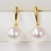 ［pearl622］ホワイトピンク 7.5mm - 8mm ピアス あこや真珠 真珠 本真珠