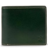 ベリーズヨーク　BELLIES YORK　二つ折り財布　BYTM1879GR　グリーン　緑色　ベジタブルタンニン　イタリアンレザー　牛革　”エイジングを楽しむ革小物”
