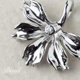 ハワイアンジュエリー シルバー ペンダントトップ ハワイの花ナウパカ シルバー925 ロジウムコーティング ネックレス チェーン別売 aumakua メンズ レディース 誕生日 プレゼント ハロウィン 【品番：014-11-02】