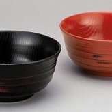 山中塗　根来・曙丼ペア インテリア 漆器 盆 カタログギフト 景品 粗品