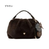 アナスイ ANNASUI ハンドバッグ コティ 2way ファー  レディース ブランド 正規品 新品 ギフト プレゼント 人気 おすすめ 誕生日 記念日 クリスマス 送料無料  ラッピング無料ans522403