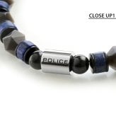 ポリス ブレスレット メンズ ブランド POLICE ロックコア ストーン GB0083602 グレー ブルー アクセサリー