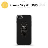 iPhoneSE 2 第二世代 iPhone8&iPhone7 共用 スマホケース 背面カバー ソフトケース クワガタ A おしゃれ かわいい かっこいい メンズ レディース nk-ise2-tp331